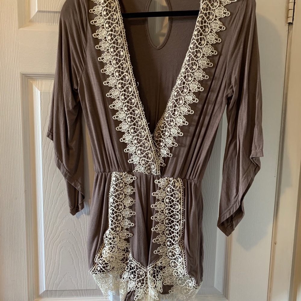 Vneck Romper